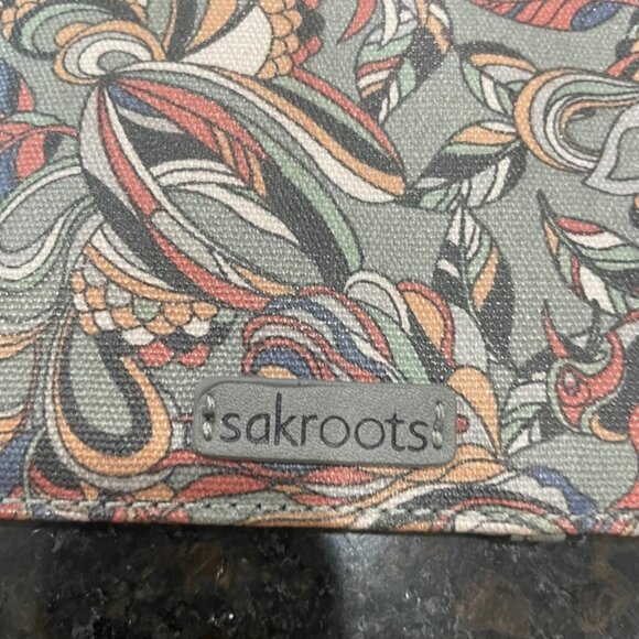 SAKROOTS KEYCHAIN MINI WALLET GRAY MULTICOLORS - Picture 11 of 15